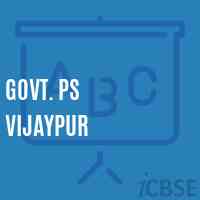 Govt. Ps Vijaypur Primary School Logo