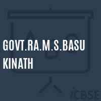 Govt.Ra.M.S.Basukinath Middle School Logo