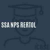Ssa Nps Rertol Primary School Logo