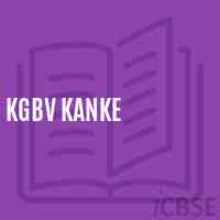Kgbv Kanke High School Logo