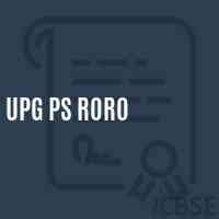 Upg Ps Roro Primary School Logo
