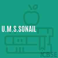 U.M.S.Sonail Middle School Logo