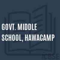Govt. Middle School, Hawacamp Logo