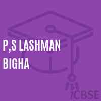 P,S Lashman Bigha Primary School Logo