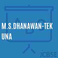 M.S.Dhanawan-Tekuna Middle School Logo