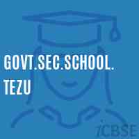 Govt.Sec.School.Tezu Logo