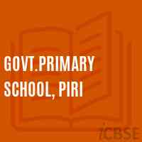 Govt.Primary School, Piri Logo