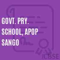 Govt. Pry. School, Apop Sango Logo