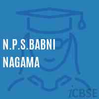 N.P.S.Babni Nagama Primary School Logo