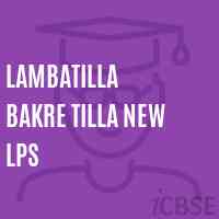 Lambatilla Bakre Tilla New Lps Primary School Logo