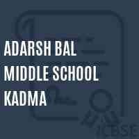 Adarsh Bal Middle School Kadma Logo