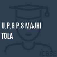 U.P.G P.S Majhi Tola Primary School Logo