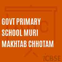 Govt Primary School Muri Makhtab Chhotam Logo