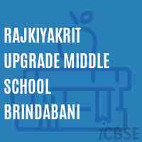 Rajkiyakrit Upgrade Middle School Brindabani Logo