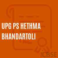 Upg Ps Hethma Bhandartoli Primary School Logo