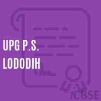 Upg P.S. Lododih Primary School Logo