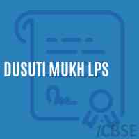Dusuti Mukh Lps Primary School Logo