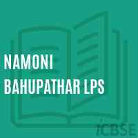 Namoni Bahupathar Lps Primary School Logo