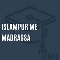 Islampur Me Madrassa Middle School Logo