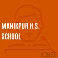 Manikpur H.S. School Logo