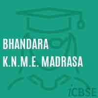 Bhandara K.N.M.E. Madrasa Middle School Logo