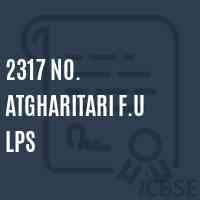 2317 No. Atgharitari F.U Lps Primary School Logo