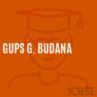 Gups G. Budana Middle School Logo