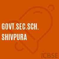 Govt.Sec.Sch. Shivpura Secondary School Logo