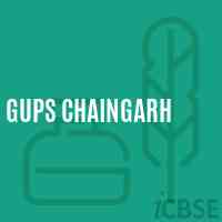 Gups Chaingarh Middle School Logo