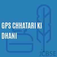 Gps Chhatari Ki Dhani Primary School Logo
