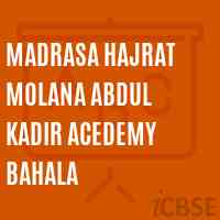 Madrasa Hajrat Molana Abdul Kadir Acedemy Bahala Primary School Logo