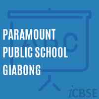 Paramount Public School Giabong Logo