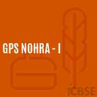 Gps Nohra - I Primary School Logo