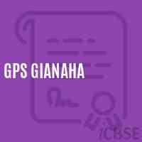 Gps Gianaha Primary School Logo