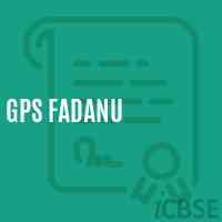 Gps Fadanu Primary School Logo
