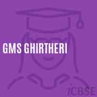 Gms Ghirtheri Middle School Logo