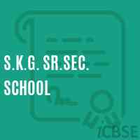 S.K.G. Sr.Sec. School Logo