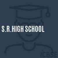 S.R.High School Logo