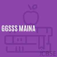 Ggsss Maina High School Logo