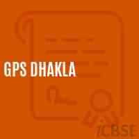 Gps Dhakla Primary School Logo