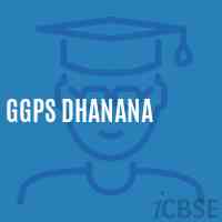 Ggps Dhanana Primary School Logo