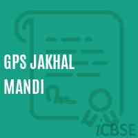 Gps Jakhal Mandi Primary School Logo