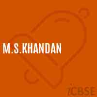 M.S.Khandan Middle School Logo