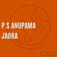 P.S.Anupama Jaora Middle School Logo