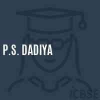 P.S. Dadiya Primary School Logo