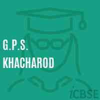 G.P.S. Khacharod Primary School Logo