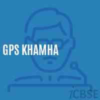 Gps Khamha Primary School Logo