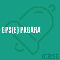 Gps(E) Pagara Primary School Logo