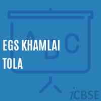 Egs Khamlai Tola Primary School Logo