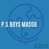 P.S.Boys Masod Primary School Logo